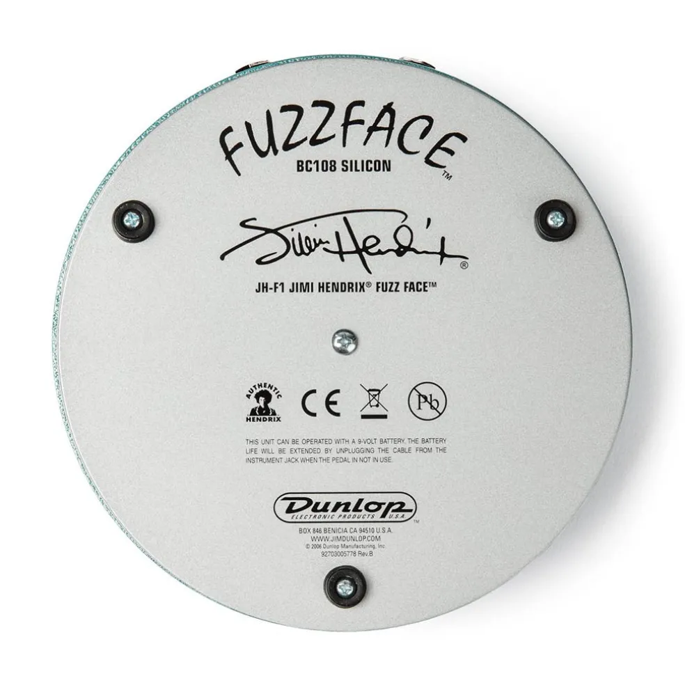 Dunlop Jimi Hendrix Fuzz Face Distortion
