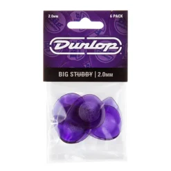 Dunlop JP320 - 2.00mm Big Stubby Picks 6pk