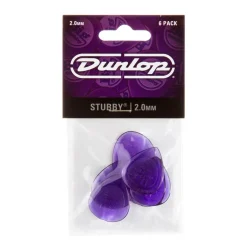 Dunlop JP520 - 2.00mm Stubby Picks 6pk