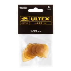 Dunlop JP438 - 1.38mm Ultex Jazz III Picks 6pk