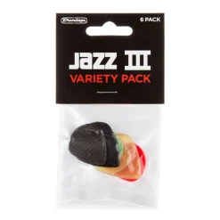 Dunlop JPJT6 - Jazz III Variety Picks 6pk