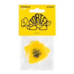 Dunlop JPT273 - 0.73mm Tortex Triangle Picks 6pk