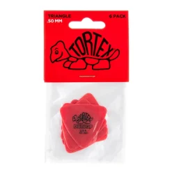 Dunlop JPT250 - 0.50mm Tortex Triangle Picks 6pk