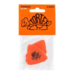 Dunlop JPT260 - 0.60mm Tortex Triangle Picks 6pk