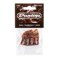 Dunlop JPTPLS - Large Thumb Picks Tortoise Shell Player Pack