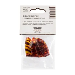Dunlop JPTPLS - Large Thumb Picks Tortoise Shell Player Pack