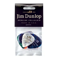 Dunlop JPVP106 - Medium Celluloid Picks Variety 12pk