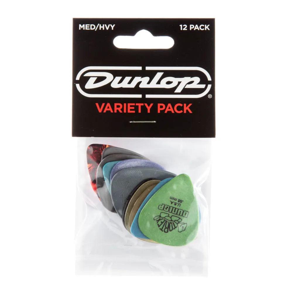 Dunlop JPVP102 - Medium/Heavy Variety Picks 12pk