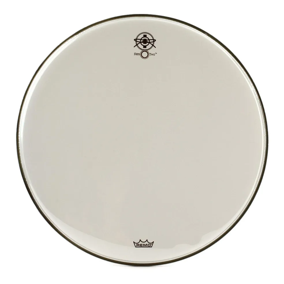 Dunnett (Res-O-Two) 14" Emperor Hazy Snare Side