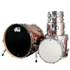DW Collector's Series® 5 Piece Shell Pack w/ Chrome Hardware - Rose Copper