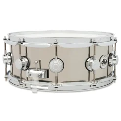 DW Collectors Stainless Steel Snare with Chrome Hardware 14x5.5