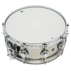 DW Collectors Stainless Steel Snare with Chrome Hardware 14x5.5