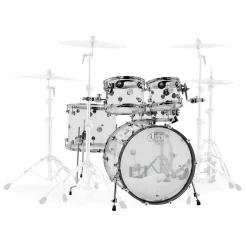 DW Design Series 5-Piece Shell Pack - Clear Acrylic