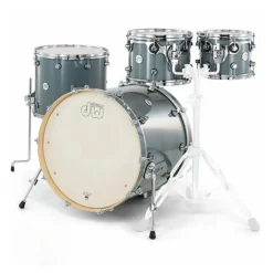 DW Design Series 4-Piece Shell Pack - Steel Grey