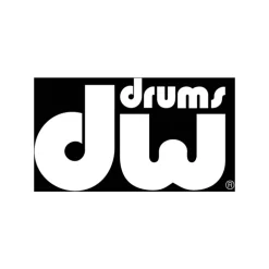 DW Drums Decal - White