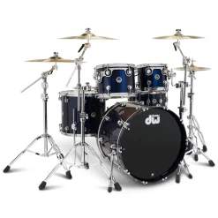 DW DWe 5-Piece Complete Bundle Kit - Midnight Blue Metallic