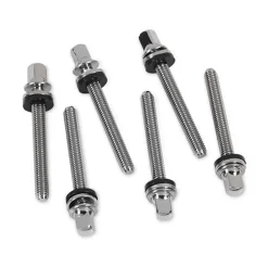 DW True-Pitch Chrome Tension Rod 1.65" Tom/Snare - 6 Pack