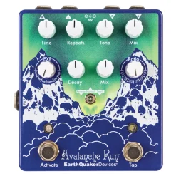 Earthquaker Devices Limited Edition Avalanche Run Aurora Borealis