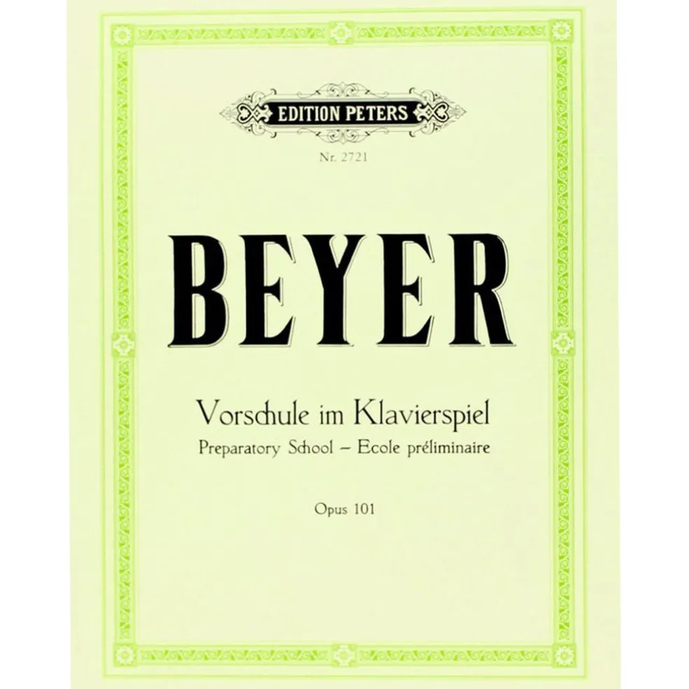 Edition Peters BEYER Preparatory School Opus 101
