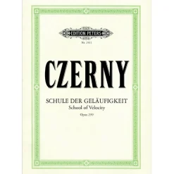 Edition Peters CZERNY School of Velocity Opus 299