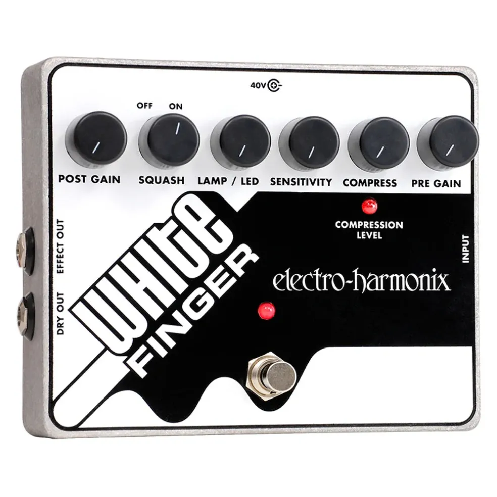 Electro Harmonix White Finger Optical Compressor