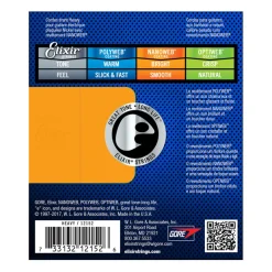 Elixir 12152 - Nano Heavy 12-52 Guitar Strings