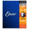Elixir 12052 - Nanoweb 10-46 Electric Guitar Strings