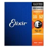 Elixir 12077 - Nanoweb Electric 10-52 Guitar Strings