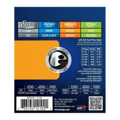 Elixir 12102 - Nanoweb Electric 11-49 Guitar Strings