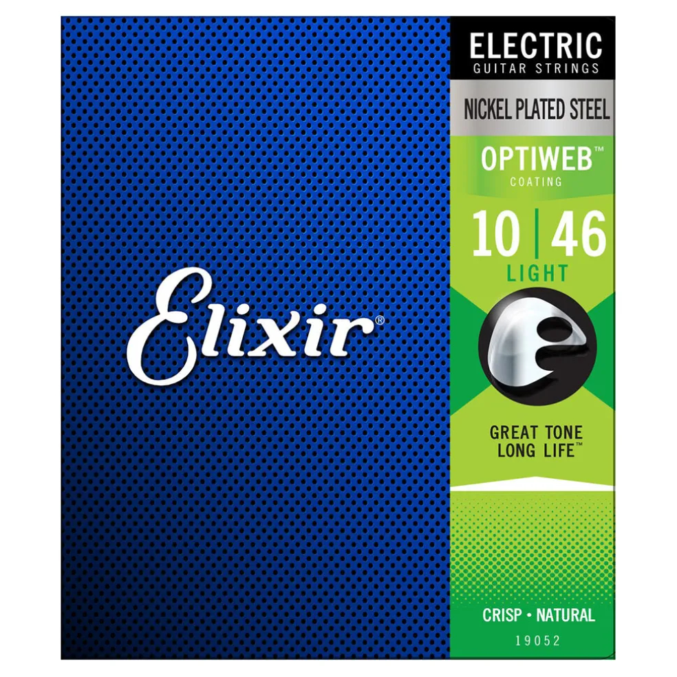 Elixir 19052 - Optiweb Electric 10-46 Guitar Strings