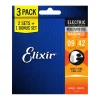 Elixir 16540 Nanoweb Electric 9-42 - 3 Pack - Super Light