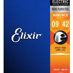 Elixir 12002 Nanoweb Electric Super Light 9-42