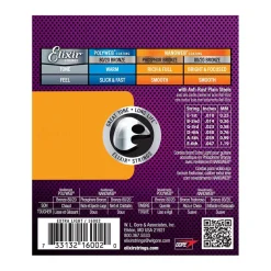 Elixir 16002 Nanoweb Phosphor Bronze Extra Light 10-47