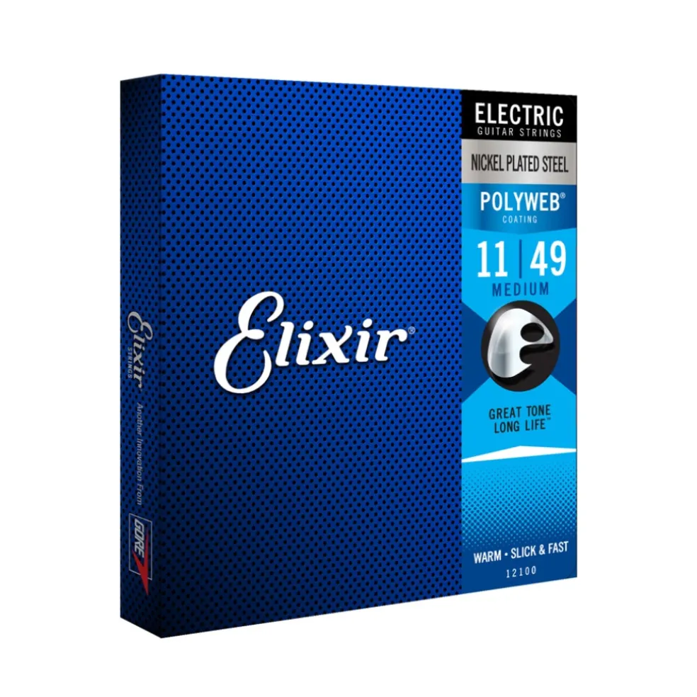 Elixir 12100 Polyweb Electric Medium 11-49