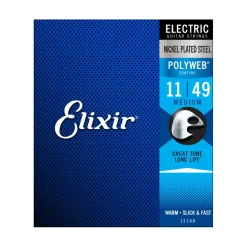 Elixir 12100 Polyweb Electric Medium 11-49