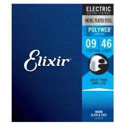 Elixir 12000 Polyweb Electric Custom Light 9-46