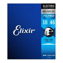 Elixir Polyweb 10/46 Electric String Set Nickel Plated Steel Light E12050