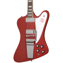 Epiphone 1963 Firebird V Maestro In Case Ember Red