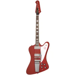 Epiphone 1963 Firebird V Maestro In Case Ember Red