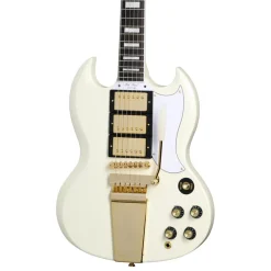 Epiphone 63 Les Paul SG Custom Maestro White with Hardcase