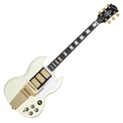 Epiphone 63 Les Paul SG Custom Maestro White with Hardcase