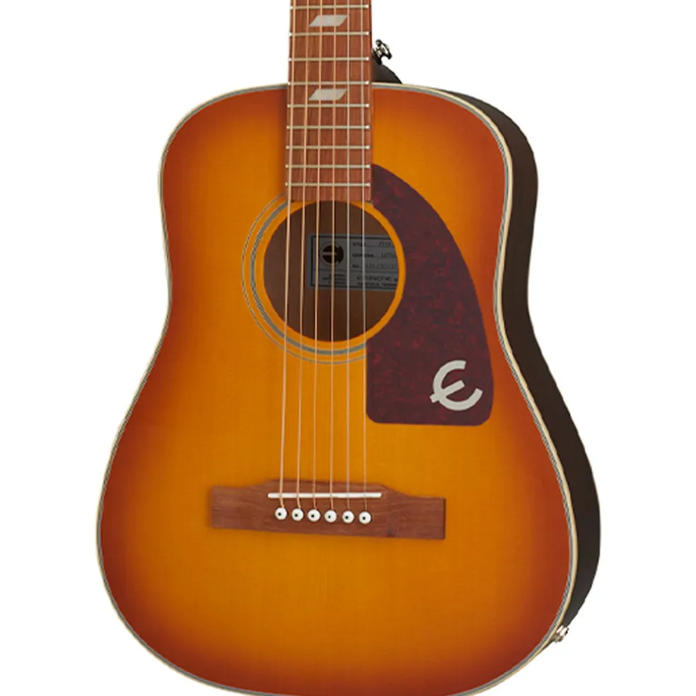 Epiphone - Lil Tex Travel Acoustic Guitar - Faded Cherry