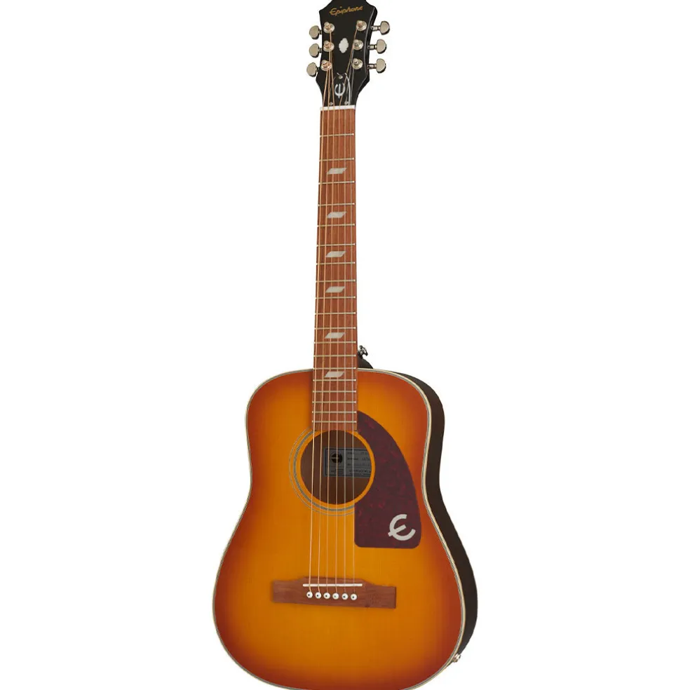 Epiphone - Lil Tex Travel Acoustic Guitar - Faded Cherry