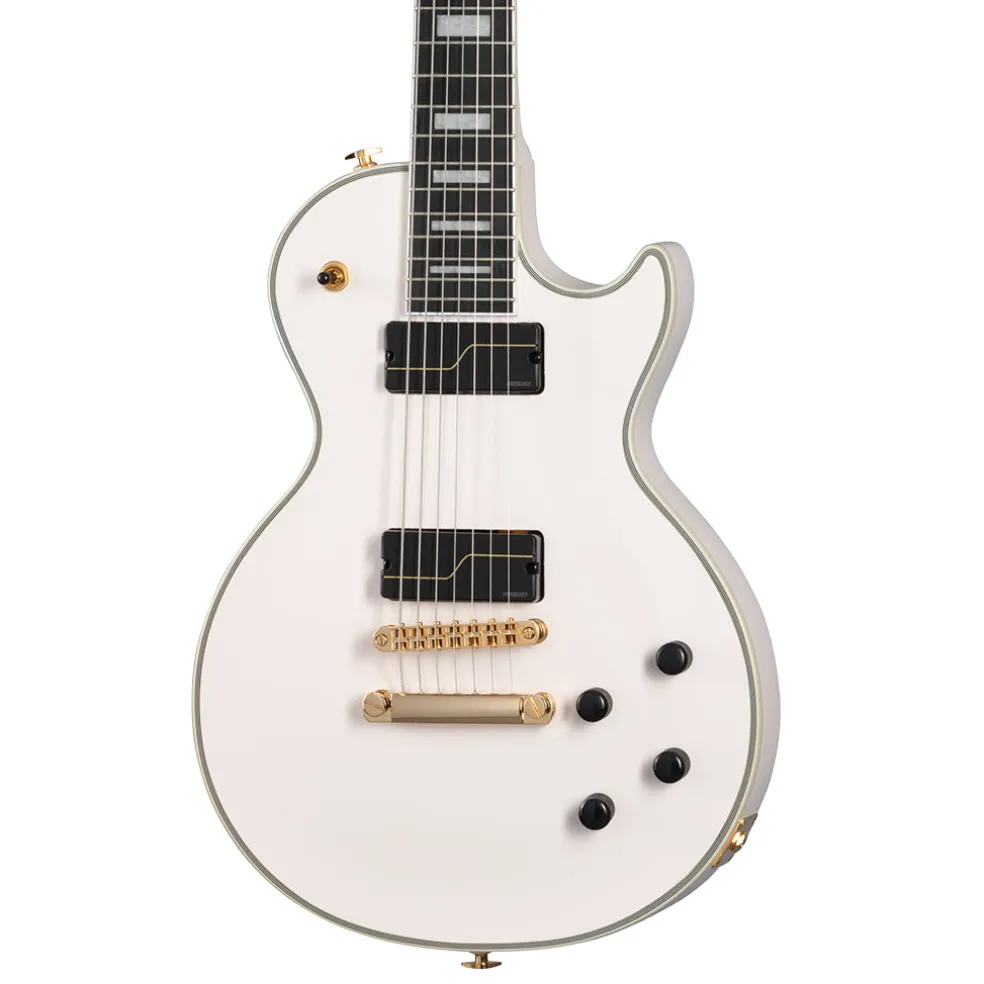 Epiphone - Matt Heafy Origins Les Paul Custom 7-String - Bone White