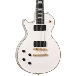 Epiphone - Matt Heafy Origins Les Paul Custom 7-String Left Handed - Bone White