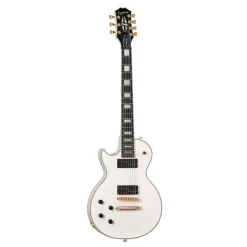 Epiphone - Matt Heafy Origins Les Paul Custom 7-String Left Handed - Bone White