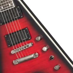 Epiphone Dave Mustaine Prophecy Flying V Red Burst