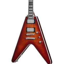 Epiphone Flying V Prophecy - Aged Bengal Tiger Burst
