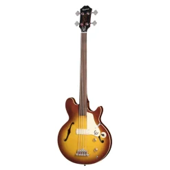 Epiphone Jack Casady Fretless Bass Aged Royal Tan