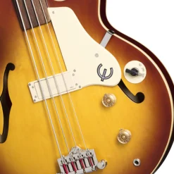 Epiphone Jack Casady Fretless Bass Aged Royal Tan